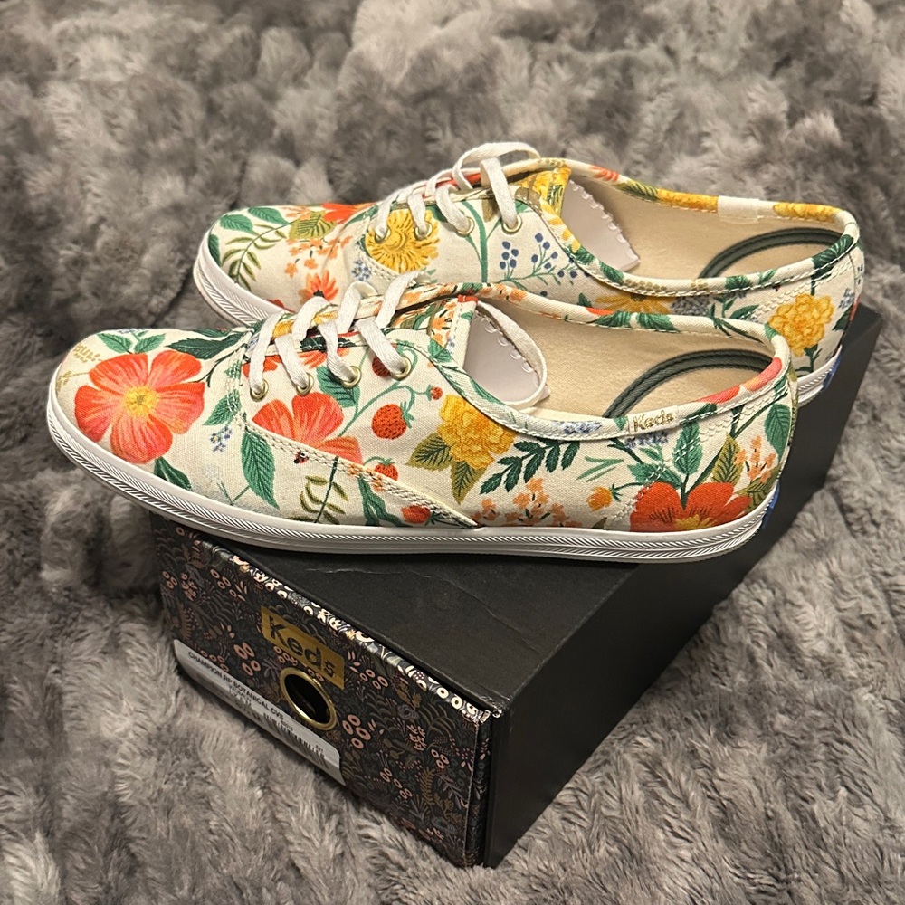 Keds X Rifle Paper Co Botanical Sneakers